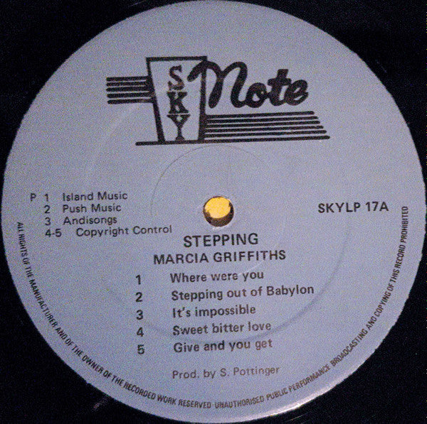 Marcia Griffiths | Steppin' (12" Album)