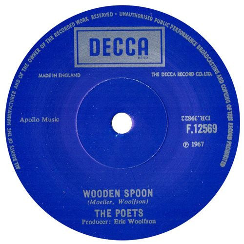 The Poets | Wooden Spoon (7" single)