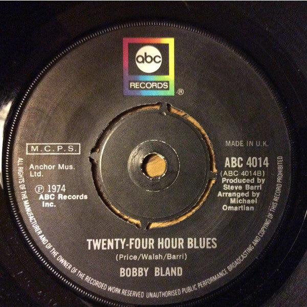 Bobby Bland | Ain't No Love In The Heart Of The City (7" single)
