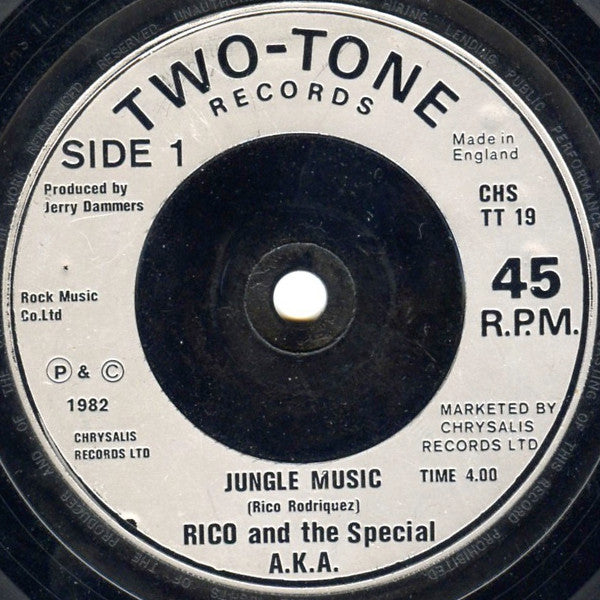 Rico And The Special AKA | Jungle Music (7" single)