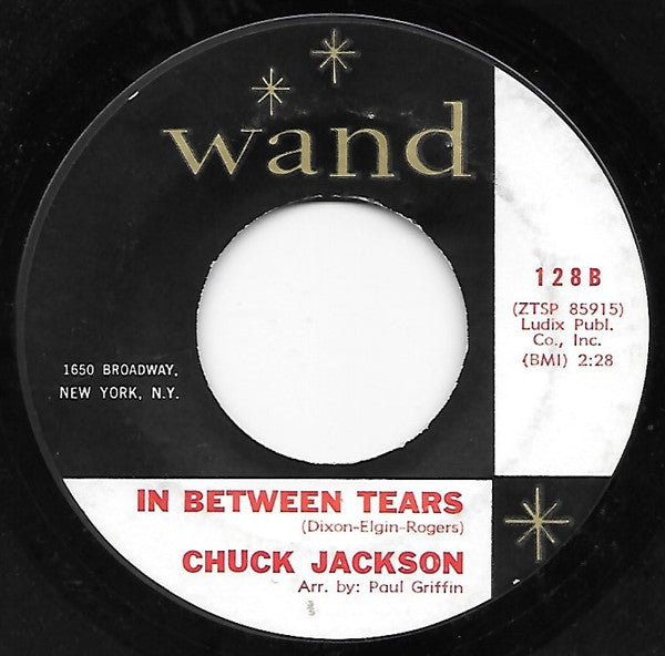 Chuck Jackson | Getting Ready For The Heartbreak ( 7 inch record)