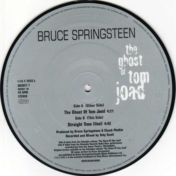Bruce Springsteen | The Ghost Of Tom Joad ( 7" single)