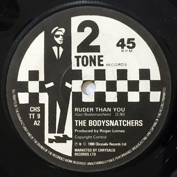 The Bodysnatchers | Let's Do Rock Steady / Ruder Than You (7" Single)