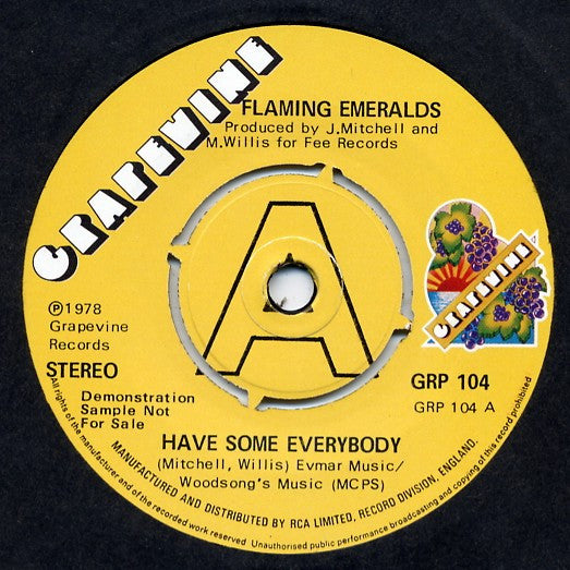 Flaming Emeralds | Have Some Everybody (7" single)
