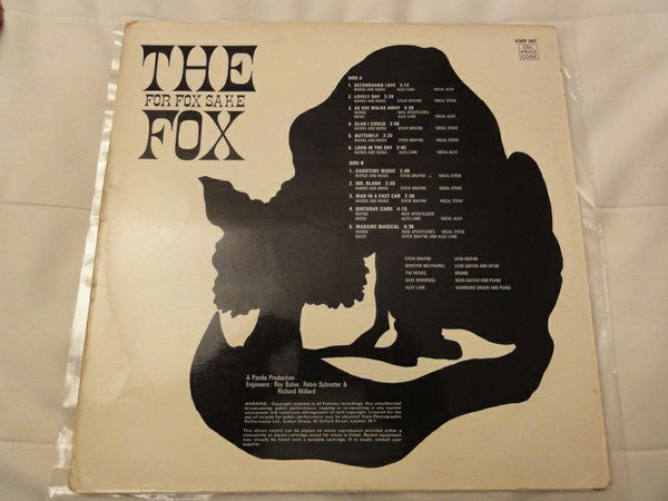 The Fox | For Fox Sake (12" Album)