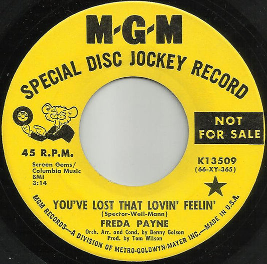 Freda Payne ‎| You've Lost That Loving Feeling / Sad, Sad September (7" single)