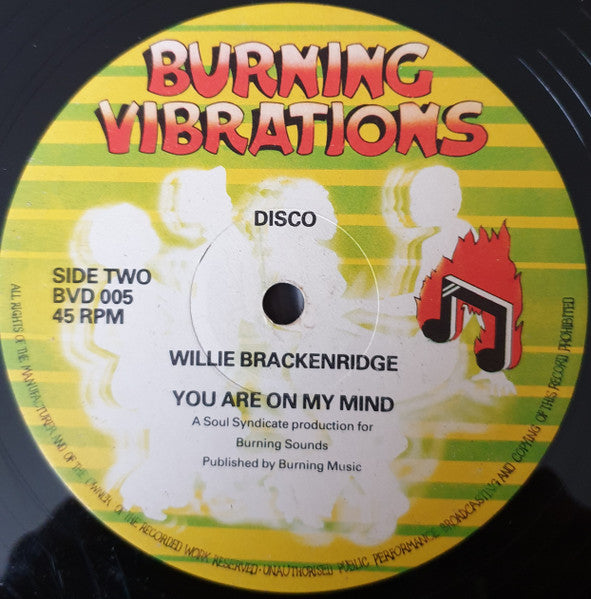 Willie Brackenridge | Blood Money (12 inch single)