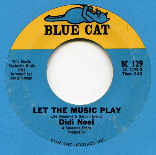 Didi Noel | Let The Music Play (7" single)