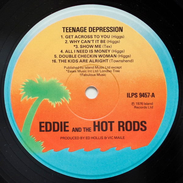 Eddie And The Hotrods | Teenage Depression (12 inch LP)