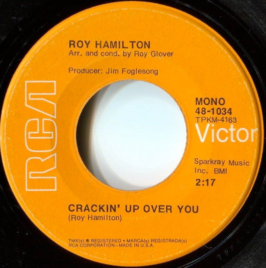 Roy Hamilton | Crackin' Up Over You ( 7" single)
