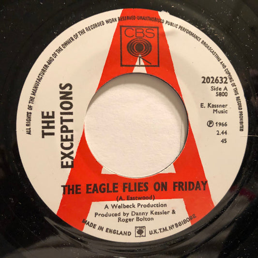 The Exceptions | The Eagle Flies On Friday (7" single)