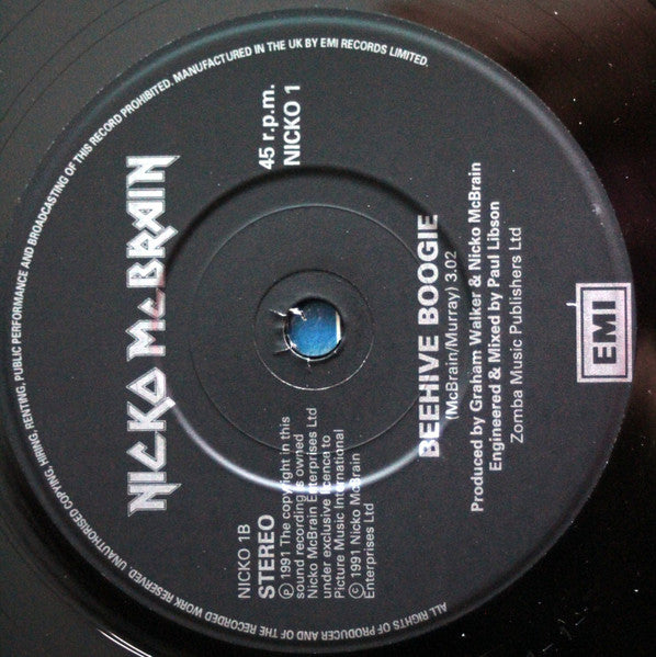 Nicko McBrain | Rhythm Of The Beast (7" single)