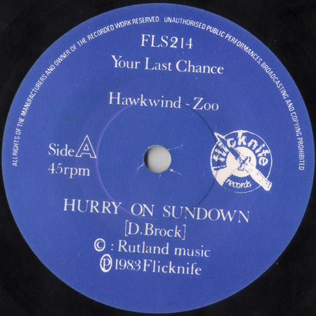 Various | Hawkwind And Co - Your Last Chance Ep (7" single)