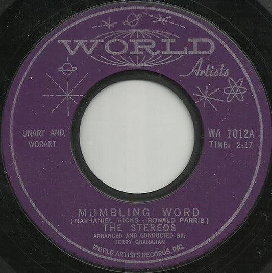 The Stereos | Mumbling Word (7 inch single)