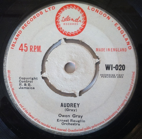 Owen Gray | Audrey (7" single)