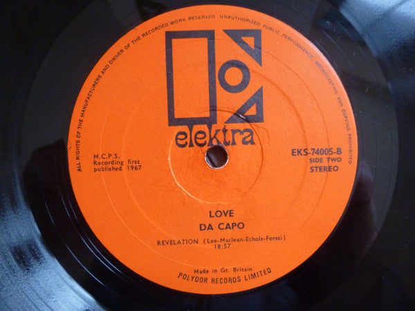 Love | Da Capo (12" album)