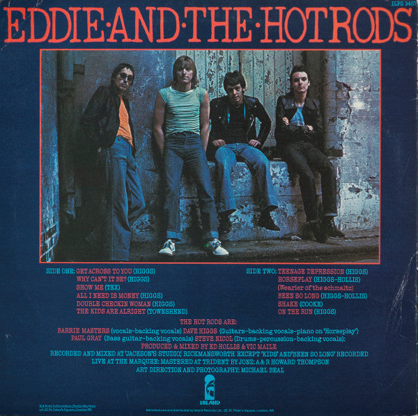 Eddie And The Hotrods | Teenage Depression (12 inch LP)