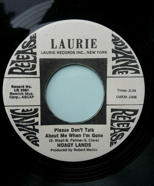 Hoagy Lands | The Next In Line (7" single)