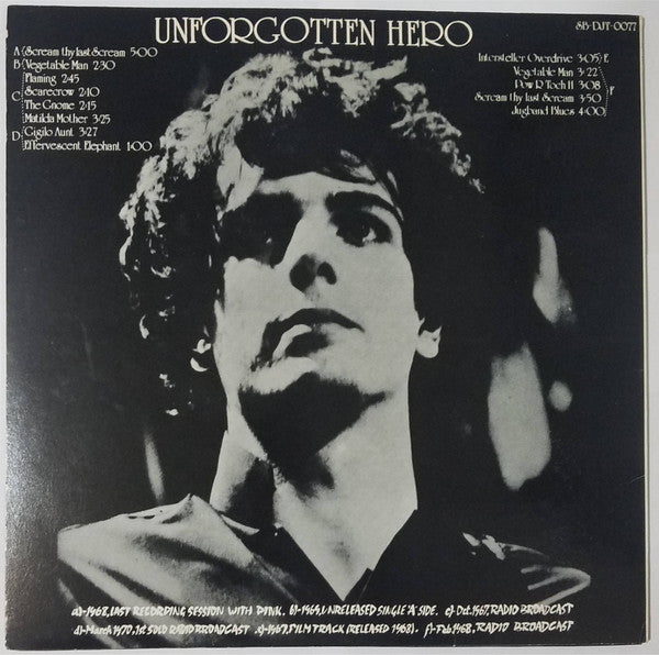 Sid Barrett | Sid Barret Unforgotten Hero (12" Album)