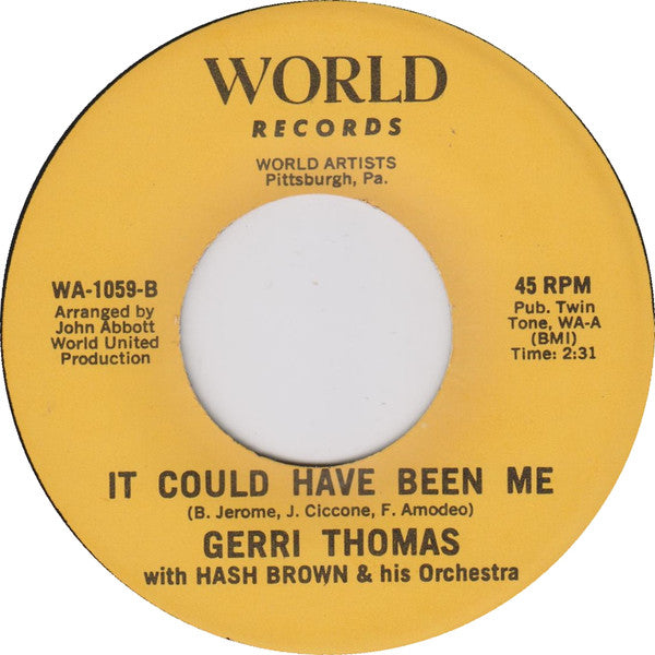 Gerri Thomas  – Look What I Got ( 7" single )