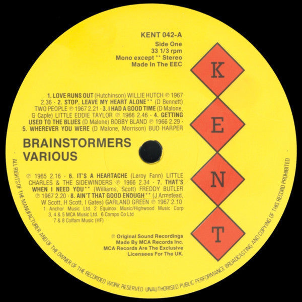 Various | Brainstormers