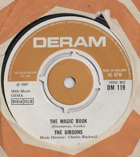 The Gibsons | The Magic Book (7" single)