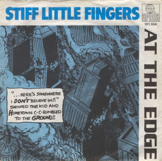 Stiff Little Fingers | At The Edge ( 7" single)