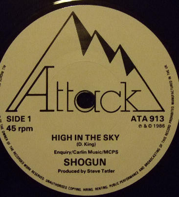 Shogun  | High In The Sky (7" single)