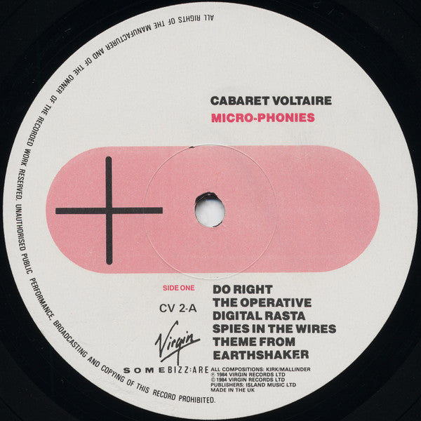 Cabaret Voltaire | Micro-Phonies ( 12" album)
