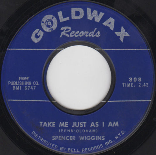 Spencer Wiggins | Take Me Just As I Am (7 inch single)