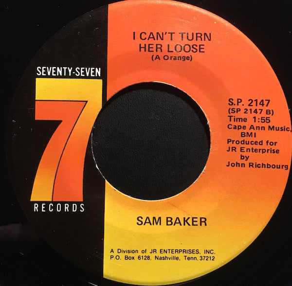 Sam Baker ‎| That's All I Want From You (7 inch single)