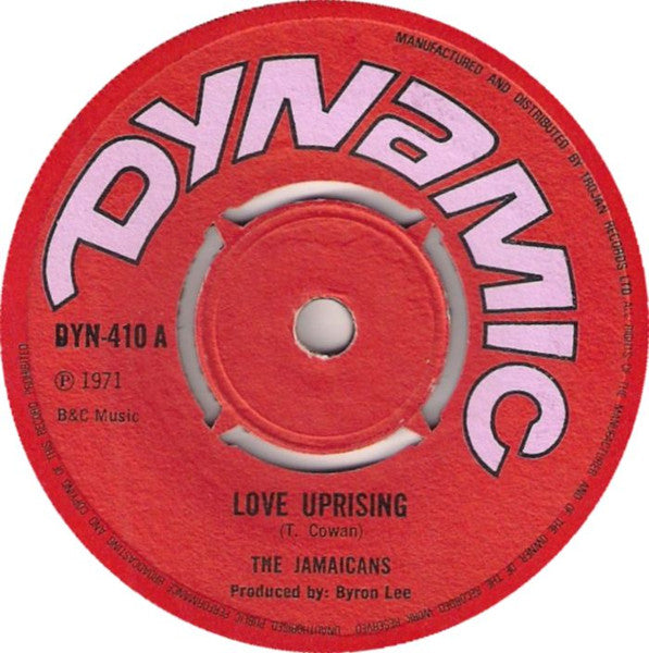 The Jamaicans | Love Uprising (7" single)