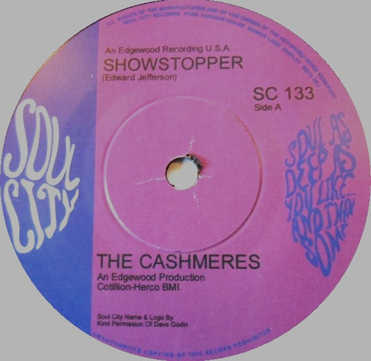 The Cashmeres | Showstopper / Let The Door Hit Your Back (7" single)
