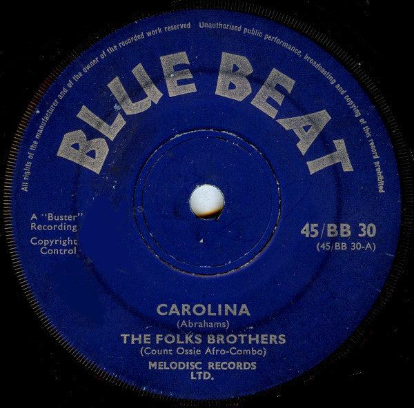 The Folks Brothers | Carolina (7" single)