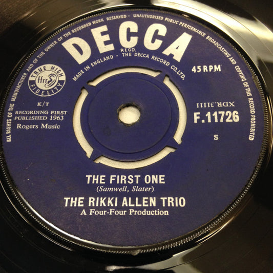 The Rikki Allen Trio | The First One (7" single)