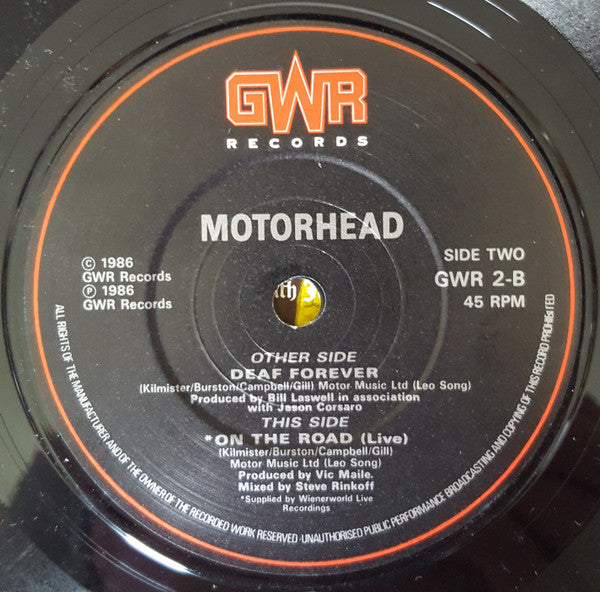 Motörhead | Deaf Forever (7" single)