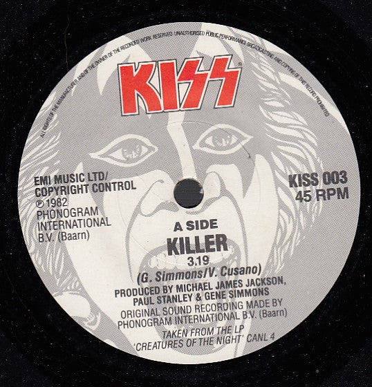 Kiss | Killer (7" single)