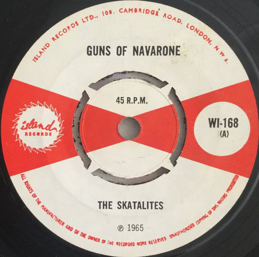 The Skatalites | Guns Of Navarone (7" single)