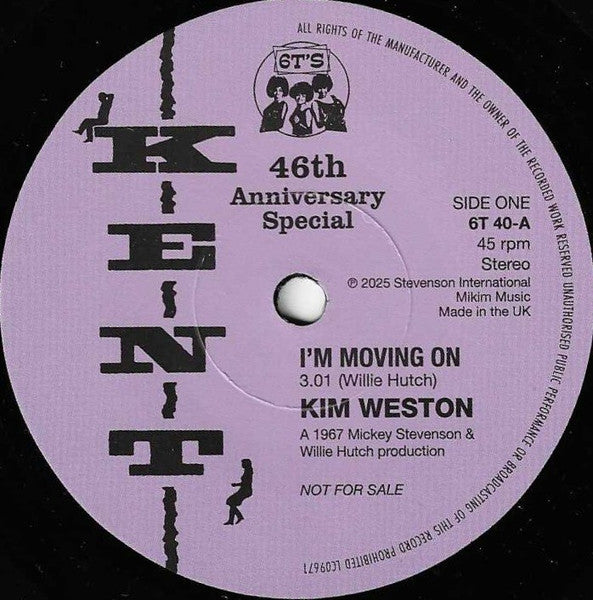 Kim Weston / Johnny Copeland | I'm Moving On / Oh how I Miss You (7" single)