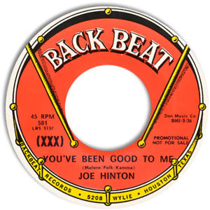 Joe Hinton | You've Been Good To Me (7 inch record)