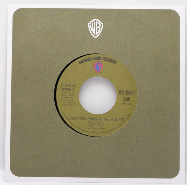 Charles Wright / Charles Wright & The Watts 103rd St Rhythm Band | You Gotta Know Whatcha Doin' / Express Yourself (7"single)