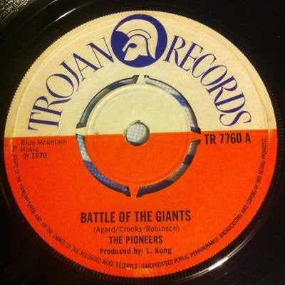 The Pioneers | Battle Of The Giants (7" single)