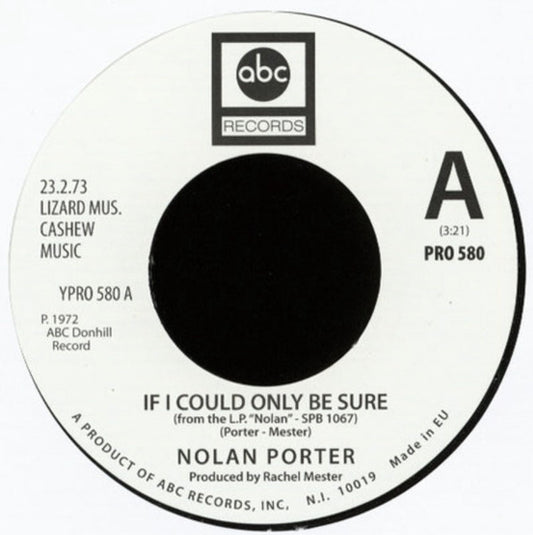 Nolan Porter / Holly St. James | If I Could Only Be Sure / That's Not Love (7" single)