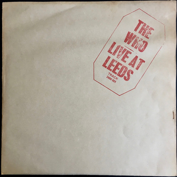 The Who | Live At Leeds (12" Album)