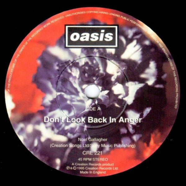Oasis | Don't Look Back In Anger ( 7" single)