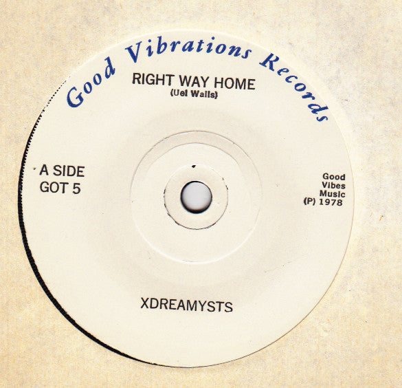 Xdreamysts | Right Way Home (7 inch single)