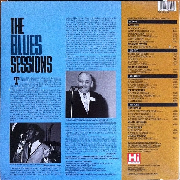 Various | Hi Records: The Blues Sessions  (12 inch LP)