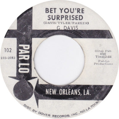 G. Davis & R. Tyler | Hold On, Help Is On The Way (7" single)