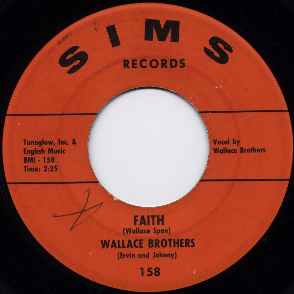 Wallace Brothers |  I'll Let Nothing Separate Me (7 inch record)