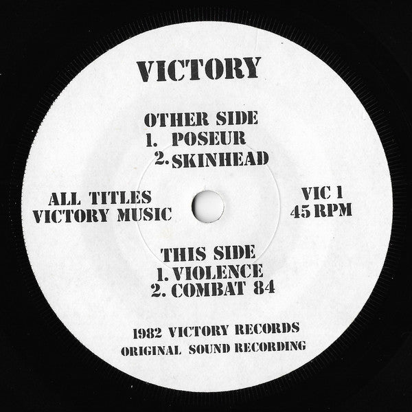 Combat 84 | Orders Of The Day E.P. (7" single)